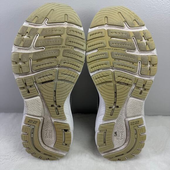 Brooks Adrenaline GTS 22 Women’s Running Shoes – Gray/White Size 10.5 - Picture 10 of 10